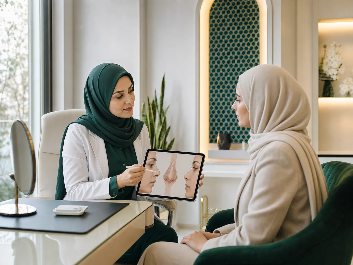 استشارة متخصصة لجراحة تجميل الأنف في إيران